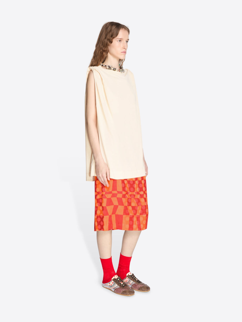 Loose Sleeveless Tee