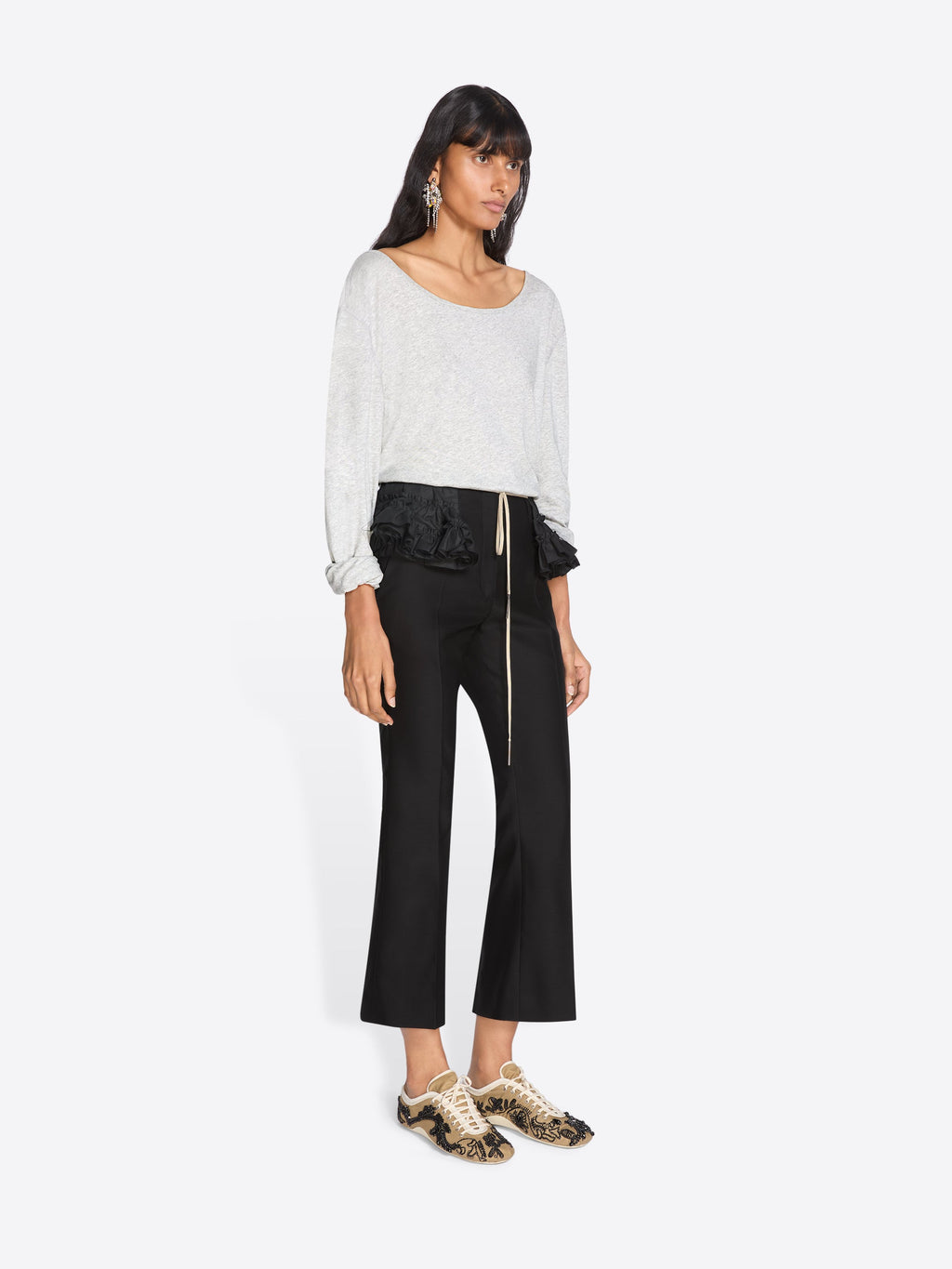 Loose Long Sleeve Top