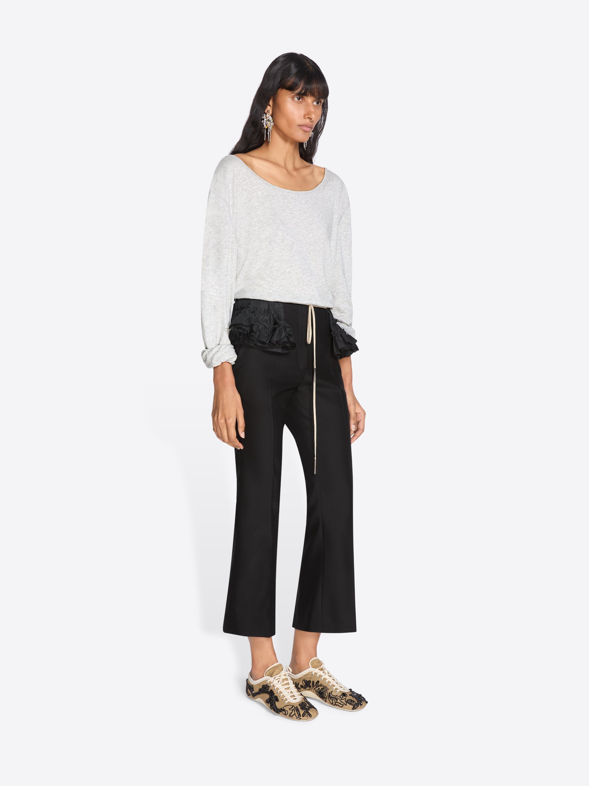 Loose Long Sleeve Top