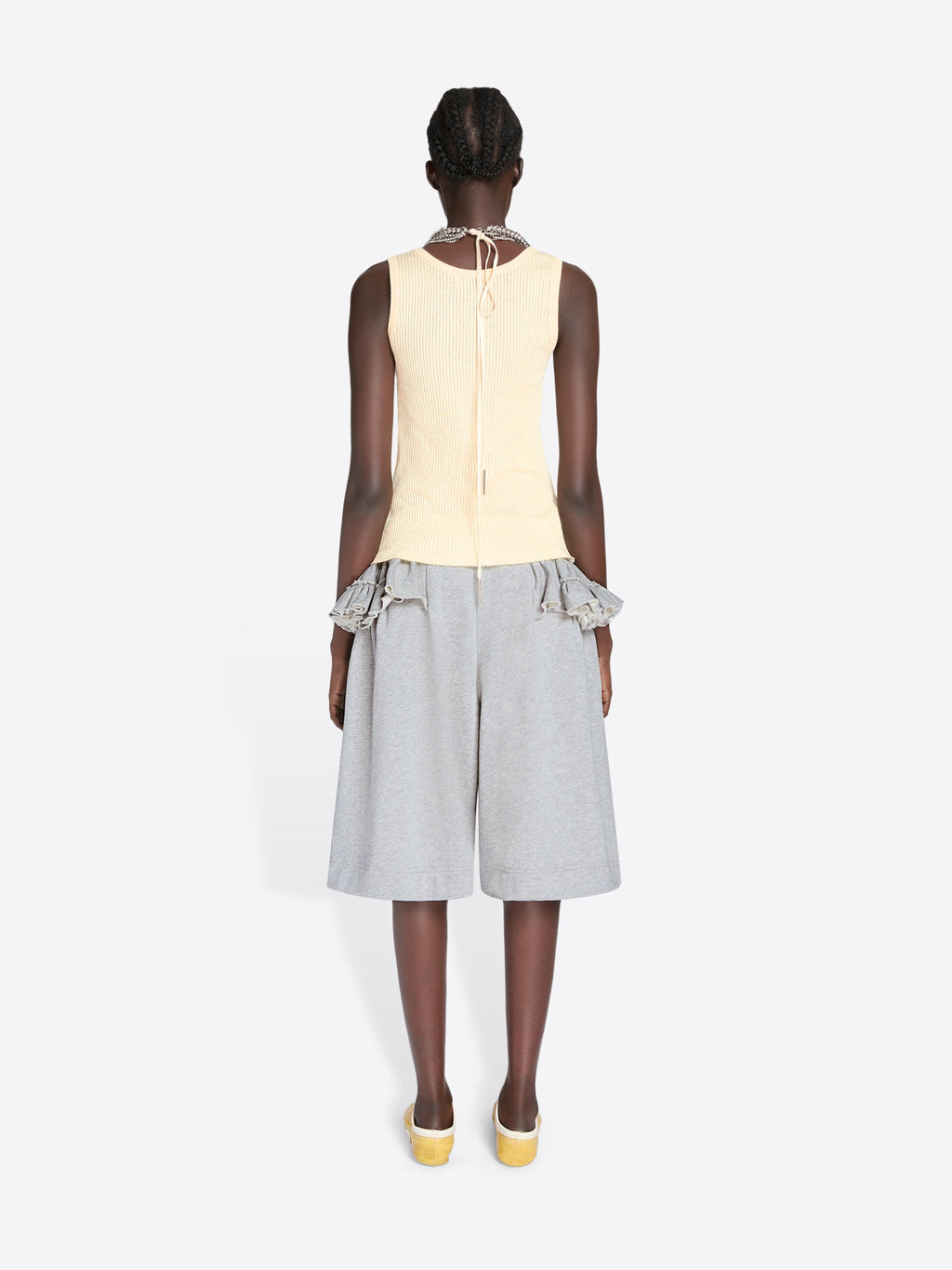 Loose Ruffled Shorts